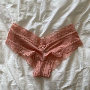 NWT Victoria’s Secret lace cheeky panties XS